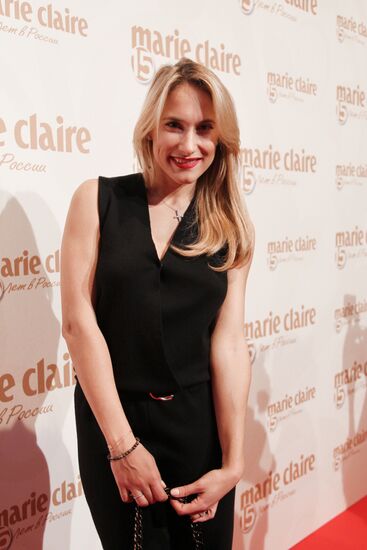 Party to celebrate Marie Claire magazine's 15 years in Russia