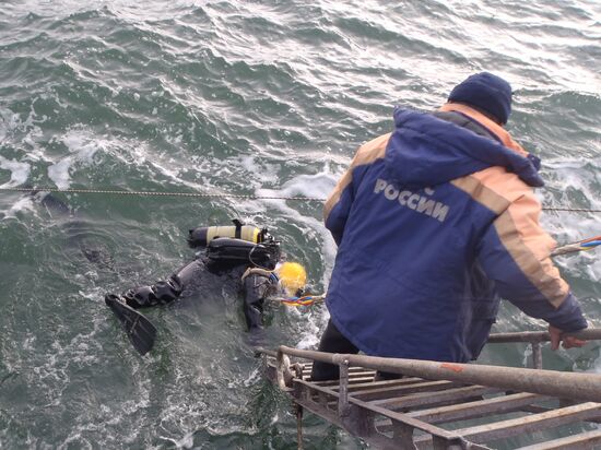 Search for missing crew of cargo ship Amur
