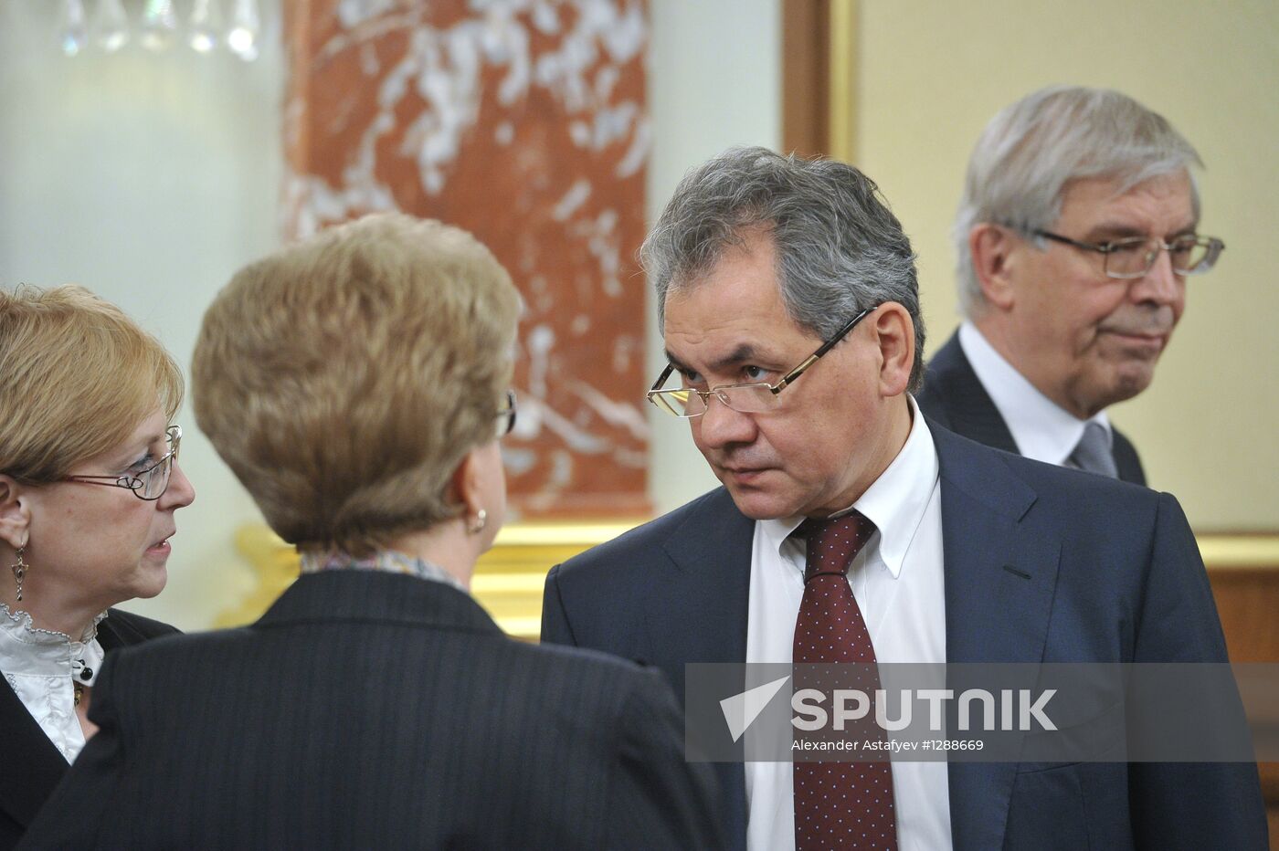 Russian Government meeting
