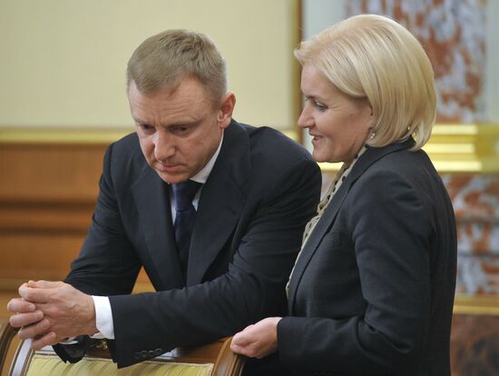 Russian Government meeting