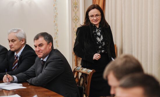 Vladimir Putin meets with Opora Rossii leadership