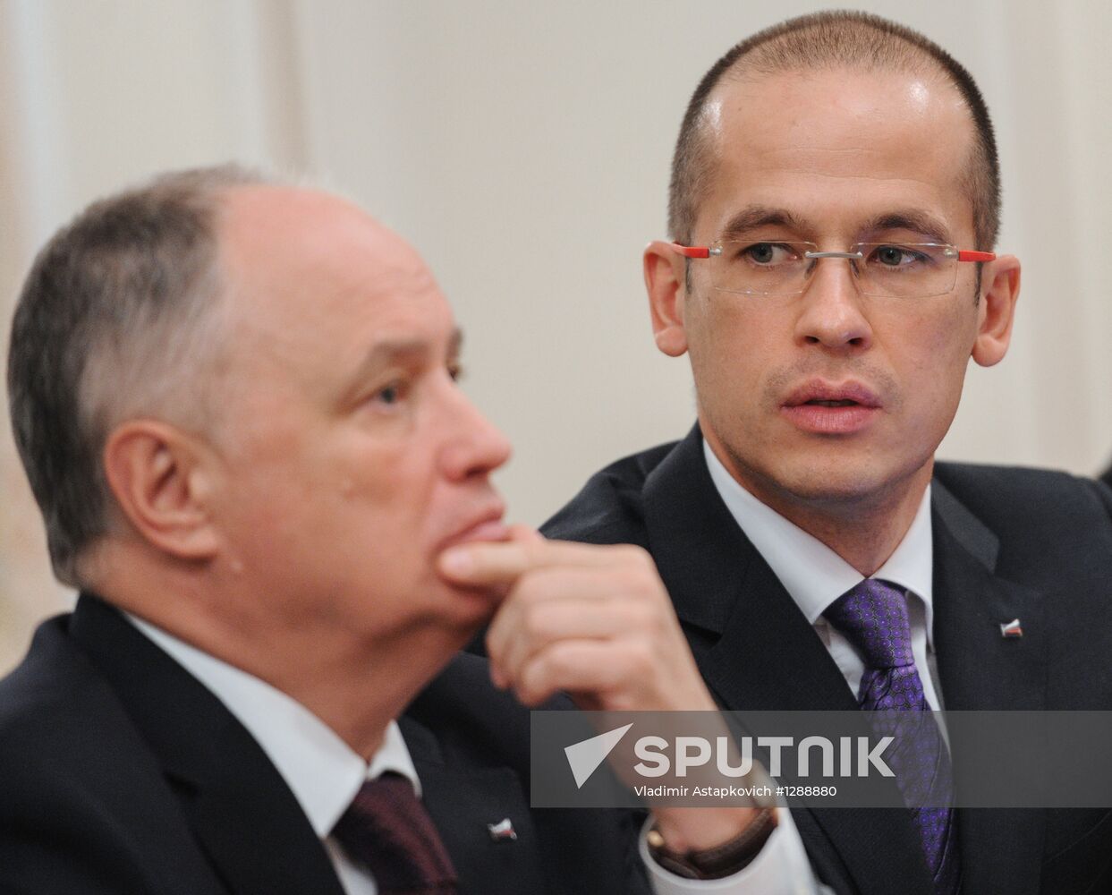 Vladimir Putin meets with Opora Rossii leadership