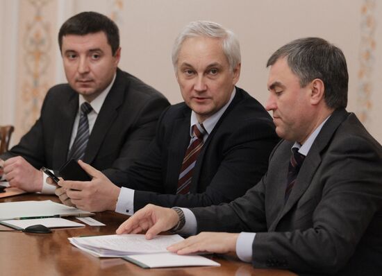 Vladimir Putin meets with Opora Rossii leadership