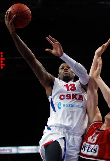 Euroleague Basketball. CSKA vs. Lietuvos rytas