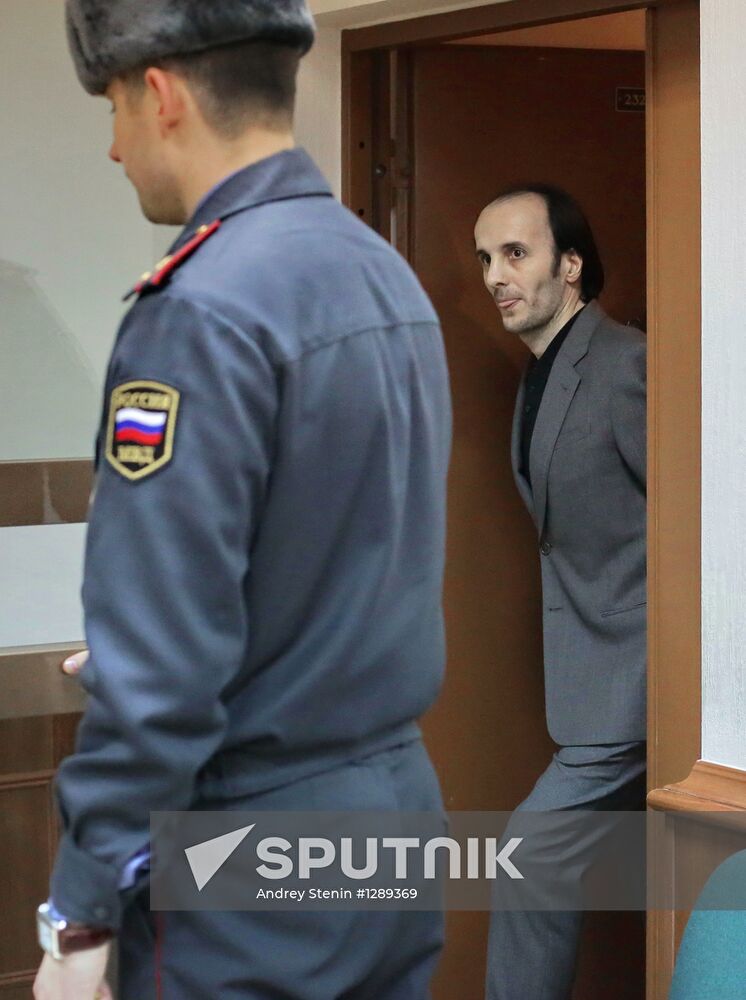 Court hearing of Yusup Temerkhanov case