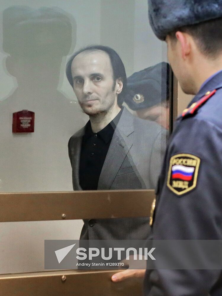 Court hearing of Yusup Temerkhanov case