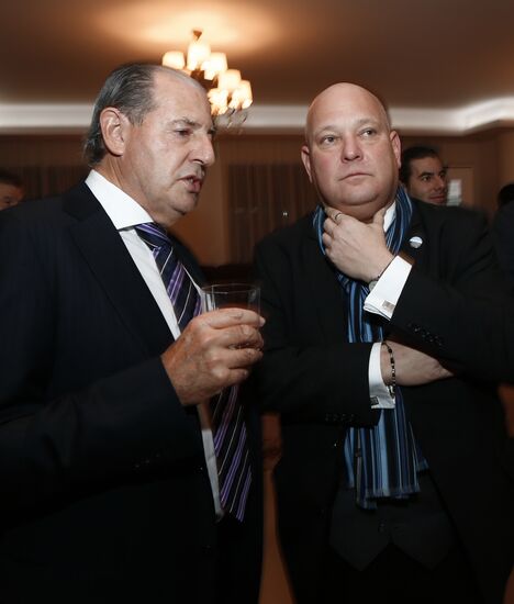 Reception of Christie's in residence of Israeli ambassador