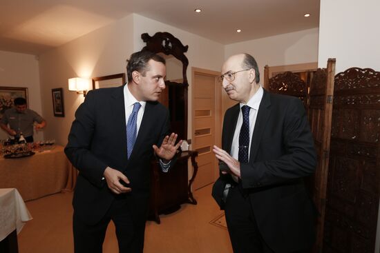 Reception of Christie's in residence of Israeli ambassador