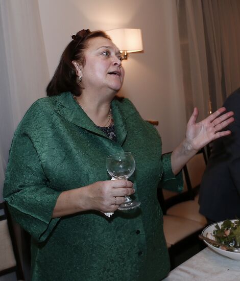 Reception of Christie's in residence of Israeli ambassador