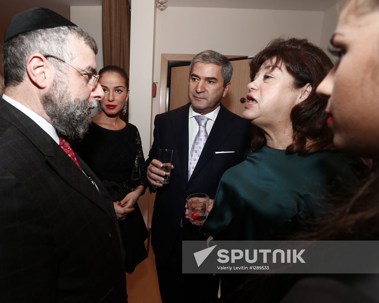 Reception of Christie's in residence of Israeli ambassador