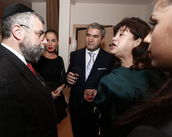 Reception of Christie's in residence of Israeli ambassador