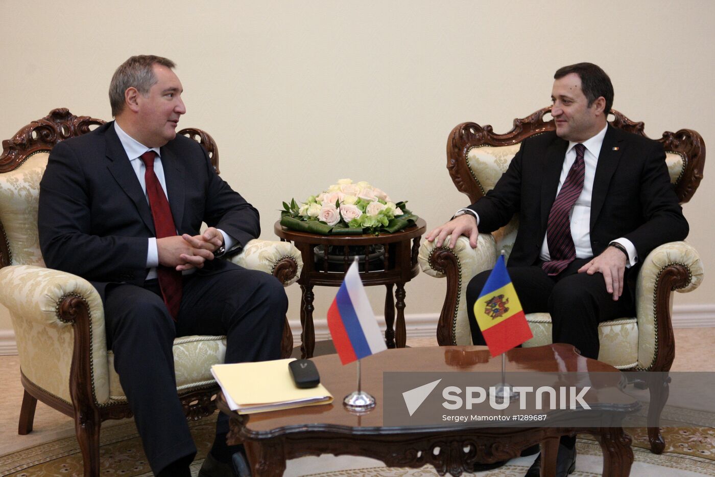 Dmitry Rogozin on a working visit to Chisinau