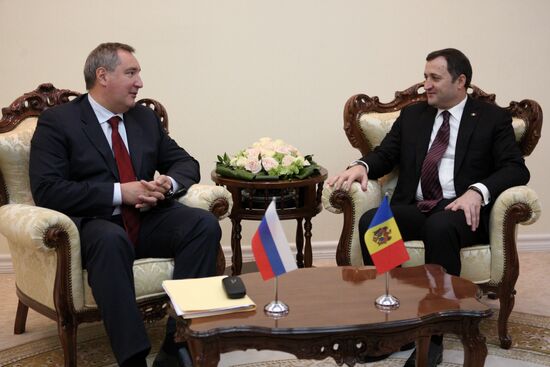Dmitry Rogozin on a working visit to Chisinau