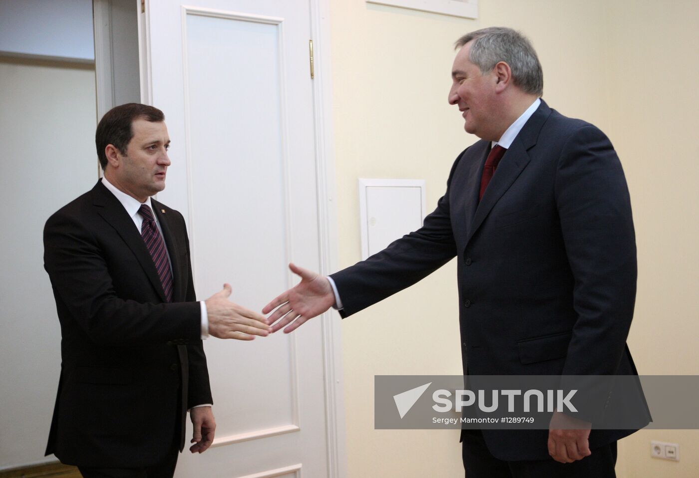 Dmitry Rogozin on a working visit to Chisinau