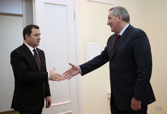 Dmitry Rogozin on a working visit to Chisinau