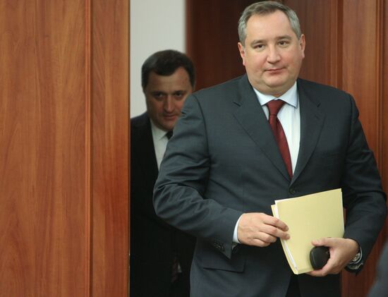 Dmitry Rogozin on a working visit to Chisinau