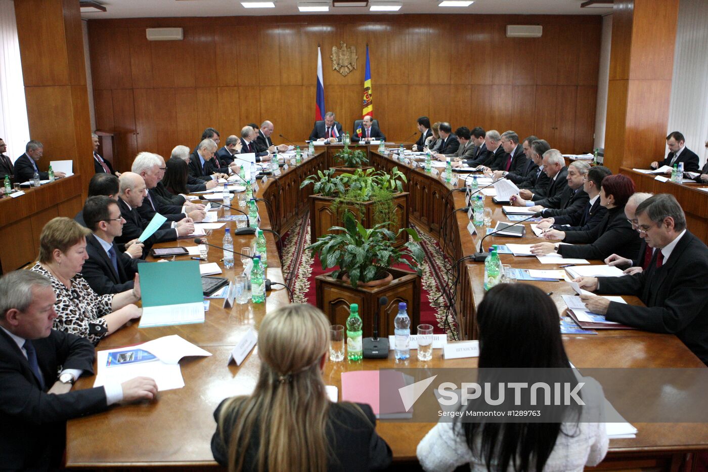 Dmitry Rogozin on a working visit to Chisinau
