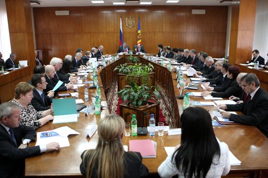 Dmitry Rogozin on a working visit to Chisinau