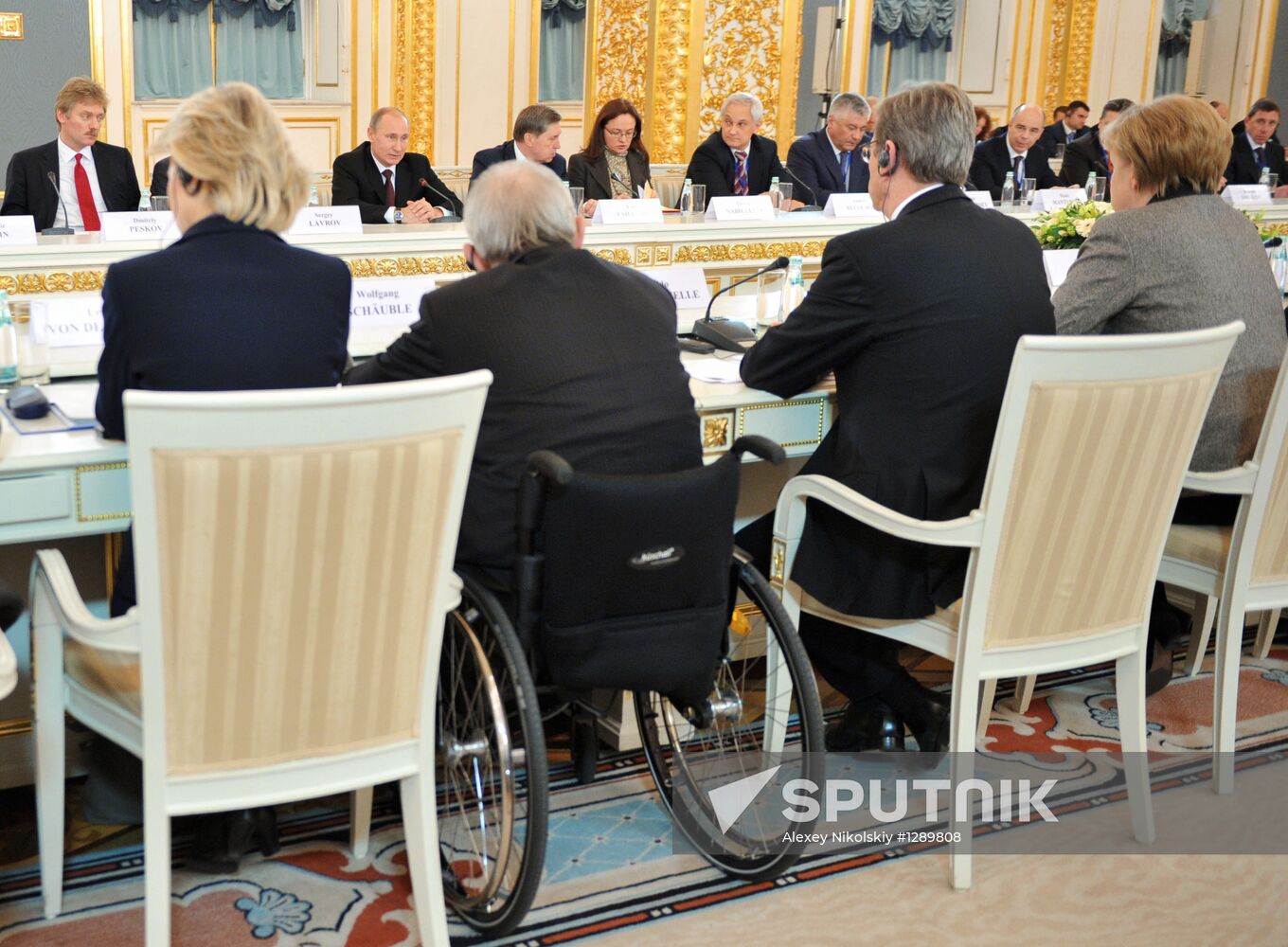 Russian-German bilateral talks in the Kremlin