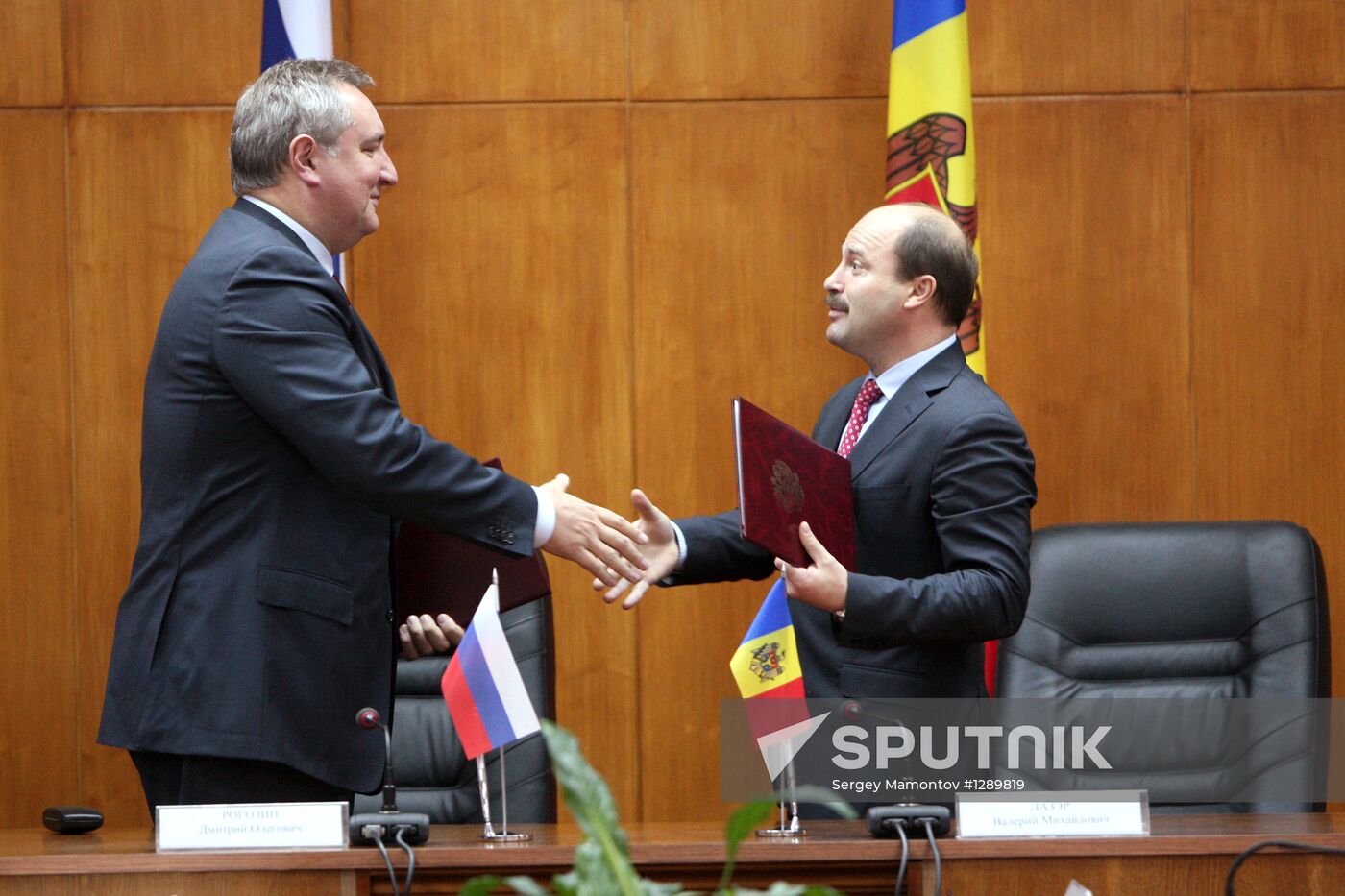 Dmitry Rogozin on a working visit to Chisinau