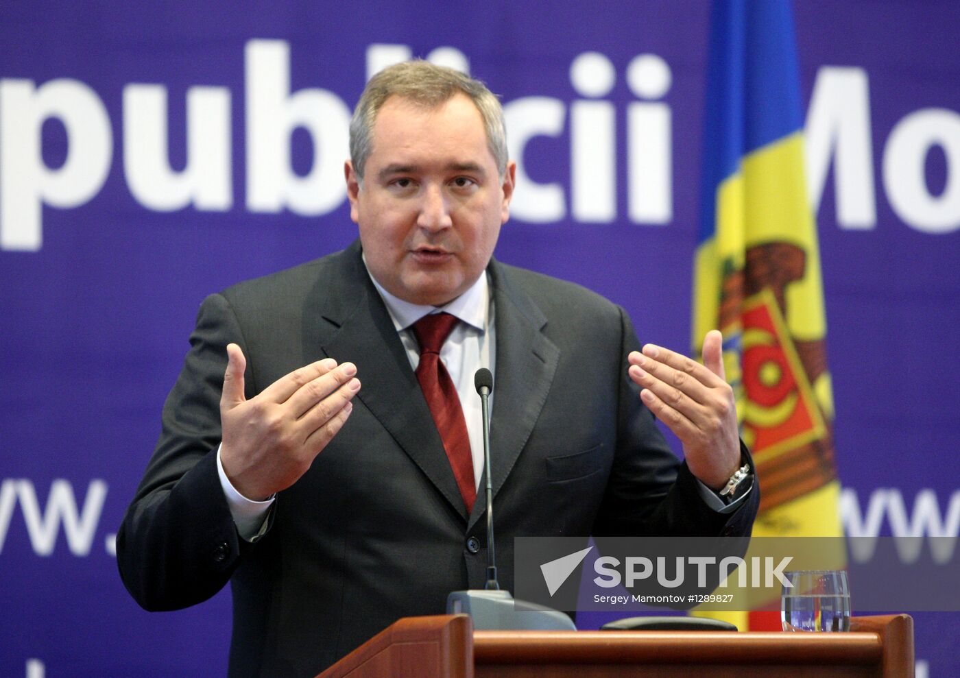 Working visit of S. Rogozin to Chisinau