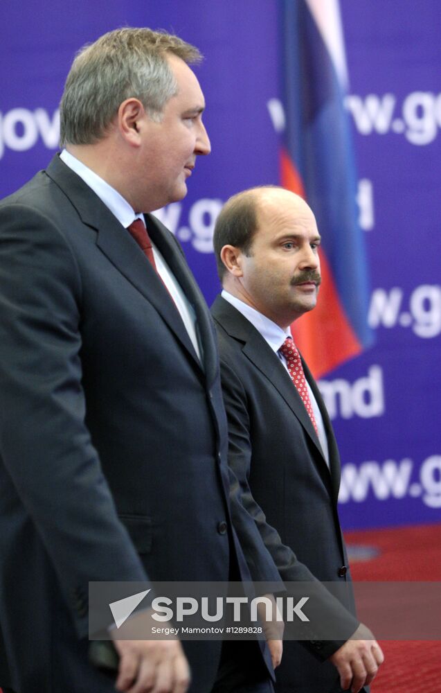 Working visit of Dmitry Rogozin to Chisinau