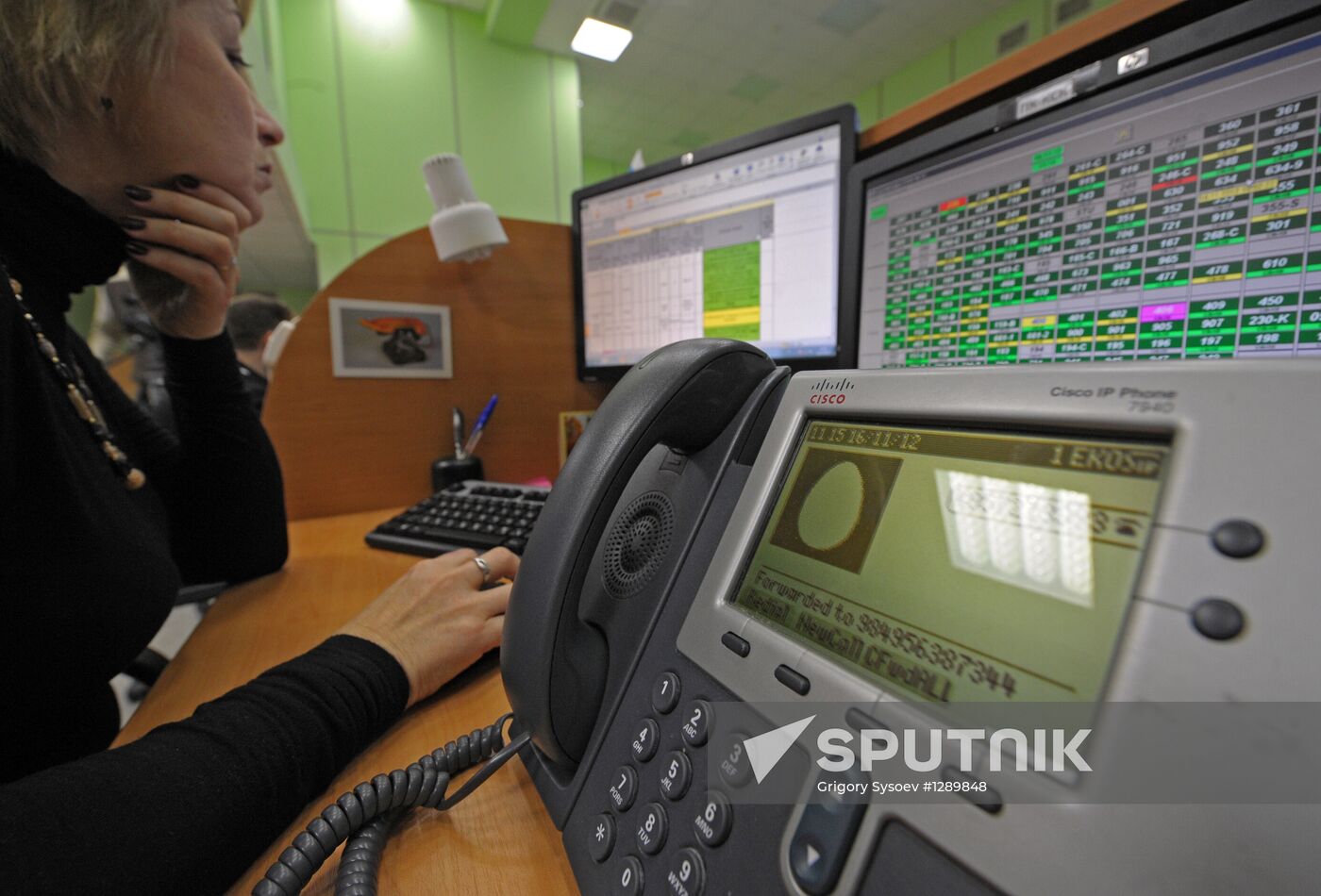 Work of a single MGTS monitoring center