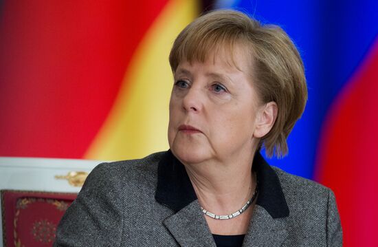 Russian-German bilateral talks in the Kremlin