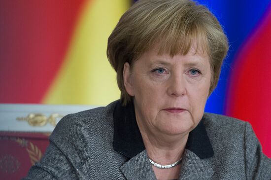 Russian-German bilateral talks in the Kremlin
