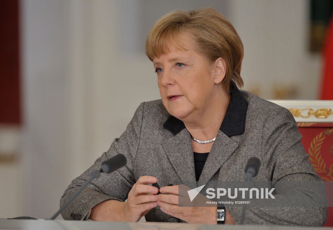 Russian-German bilateral talks in the Kremlin