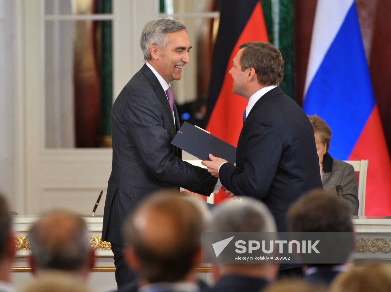 Russian and German interstate consultations in Kremlin