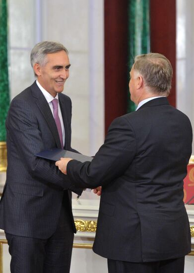 Russian and German interstate consultations in Kremlin