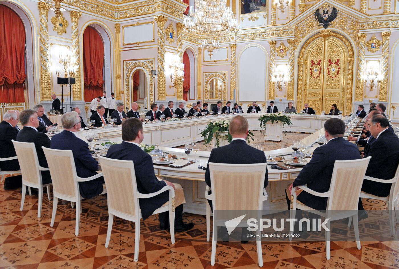 Russian-German bilateral talks in the Kremlin