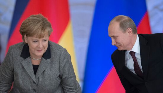Russian and German interstate consultations in Kremlin