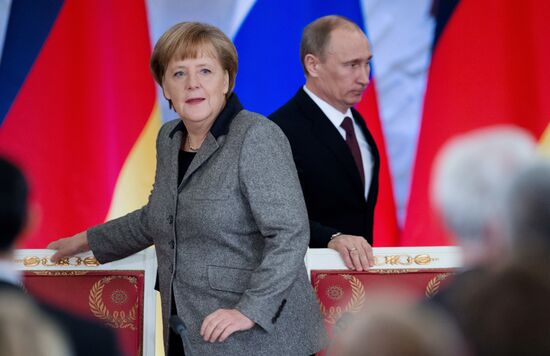 Russian and German interstate consultations in Kremlin