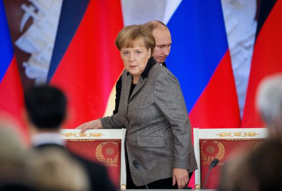 Russian and German interstate consultations in Kremlin