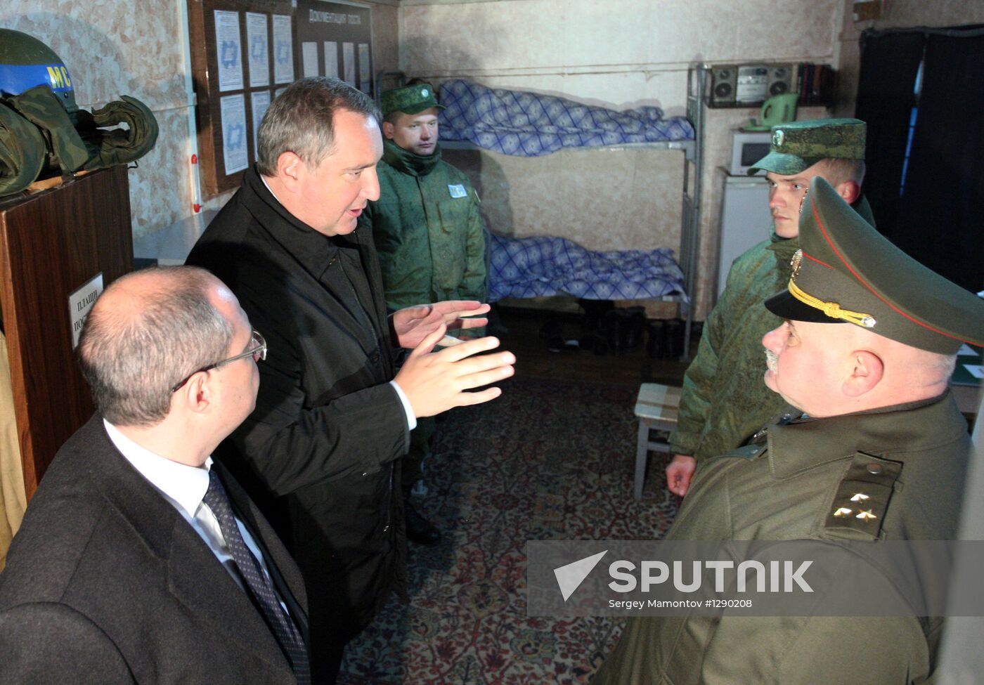 Dmitry Rogozin on a working visit to Chisinau
