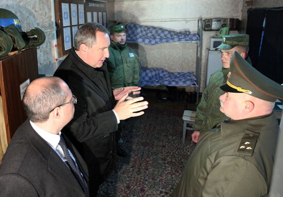 Dmitry Rogozin on a working visit to Chisinau
