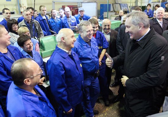 Dmitry Rogozin on a working visit to Tiraspol