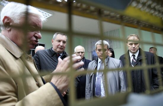 Dmitry Rogozin on a working visit to Tiraspol