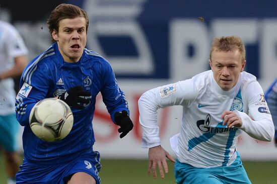 Russian Football Premier League. Dynamo vs. Zenit