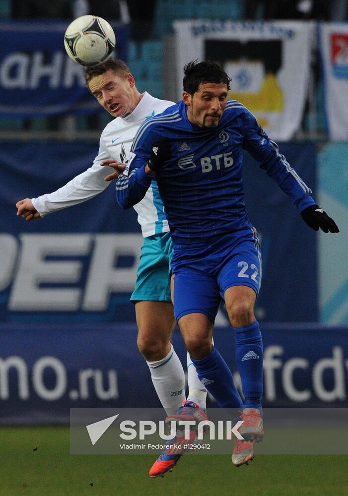Russian Football Premier League. Dynamo vs. Zenit