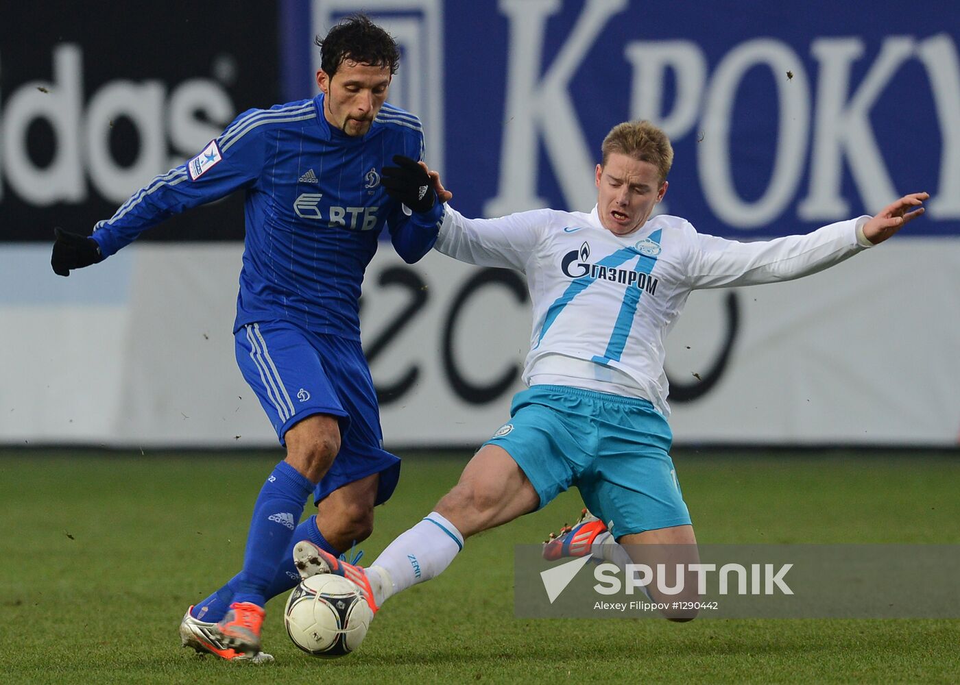 Russian Football Premier League. Dynamo vs. Zenit