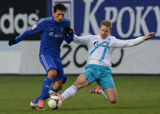 Russian Football Premier League. Dynamo vs. Zenit