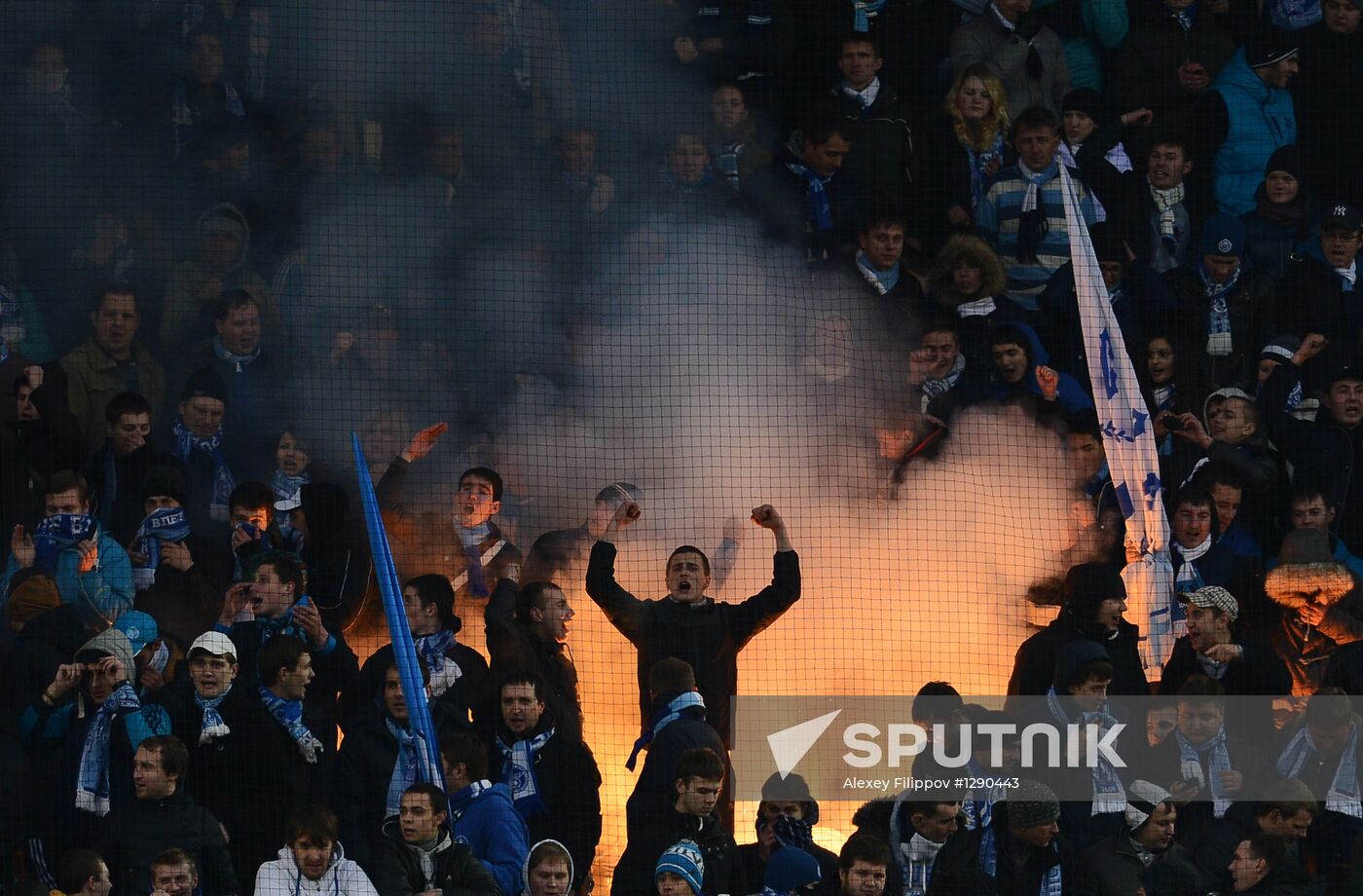 Russian Football Premier League. Dynamo vs. Zenit