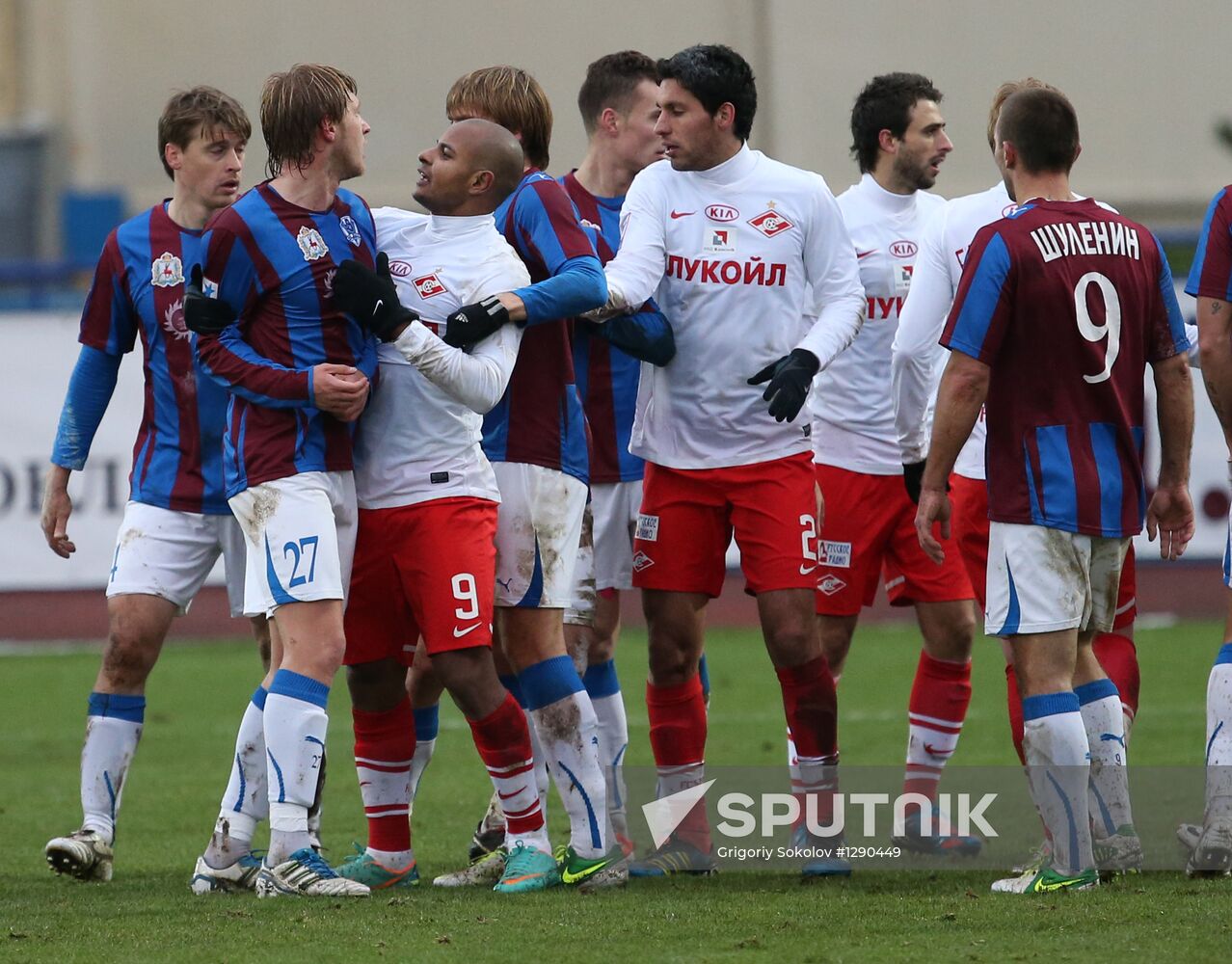 Russian Football Premier League. Volga vs. Spartak