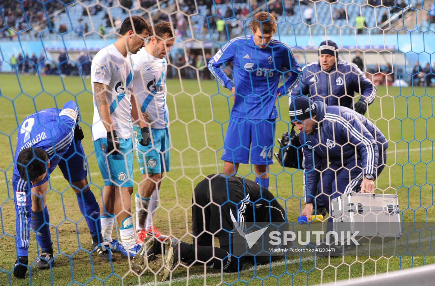 Russian Football Premier League. Dynamo vs. Zenit