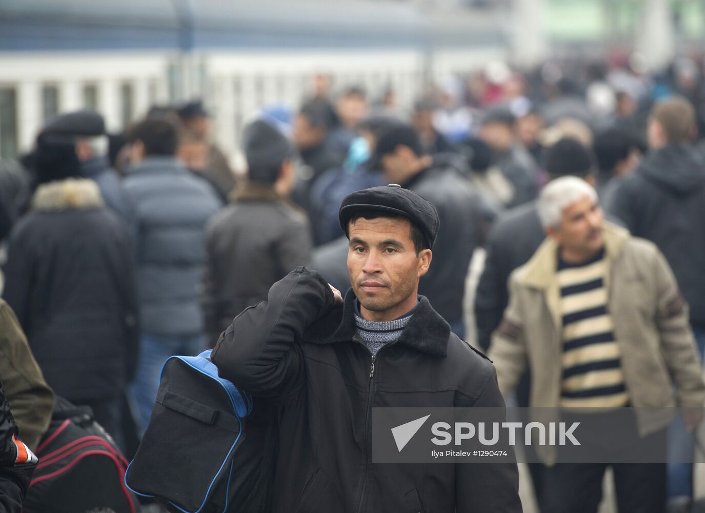 Trains from Central Asia arrive in Moscow
