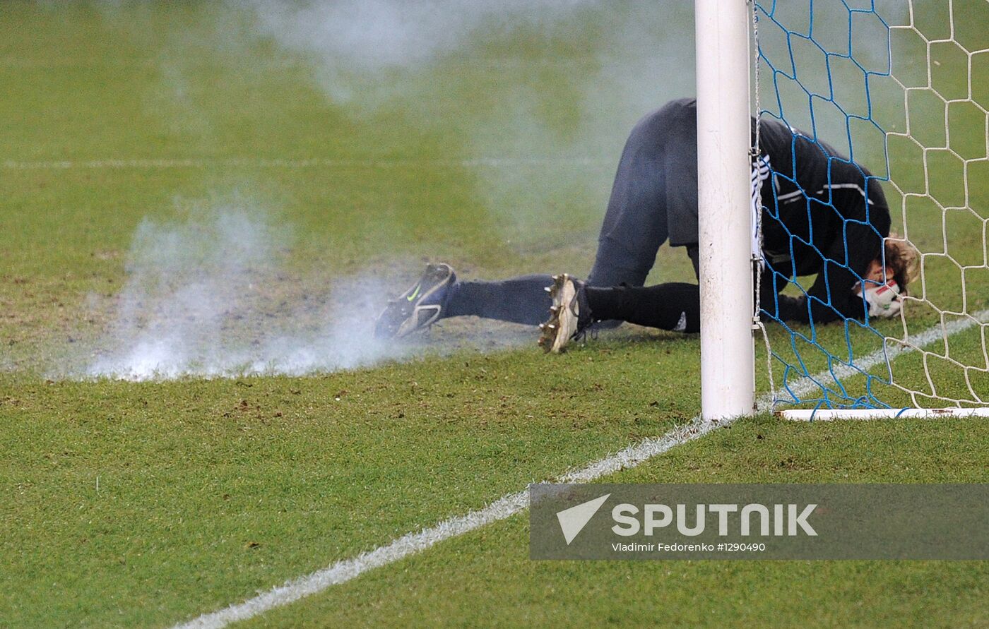 Russian Football Premier League. Dynamo vs. Zenit