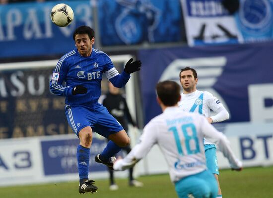 Russian Football Premier League. Dynamo vs. Zenit